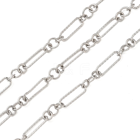 Alloy Oval Link Chains LCHA-L002-06P-1