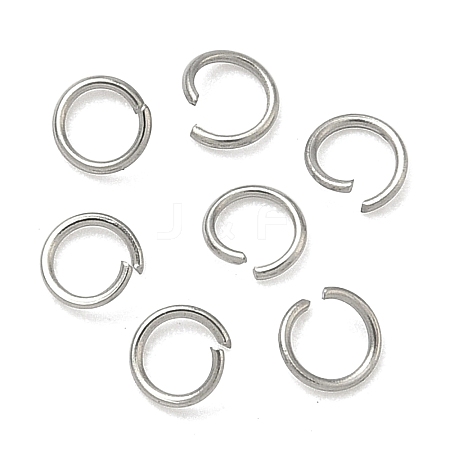 Non-Tarnish 304 Stainless Steel Open Jump Rings X-STAS-E066-01-3mm-1