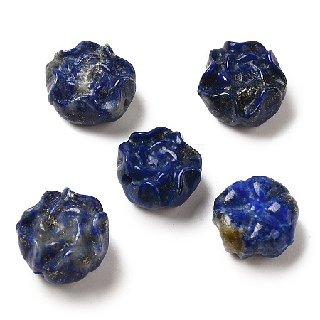 Natural Lapis Lazuli Carved Beads G-P550-05A-1