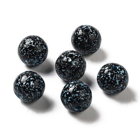 Opaque Acrylic Beads OACR-Z005-48G-1