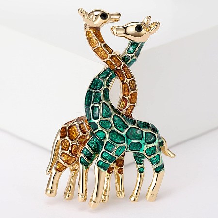 Giraffe Enamel Pins JEWB-Q004-01KCG-02-1