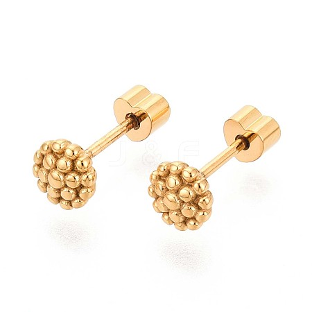 304 Stainless Steel Stud Earrings LS-EJEW-T047-10G-1