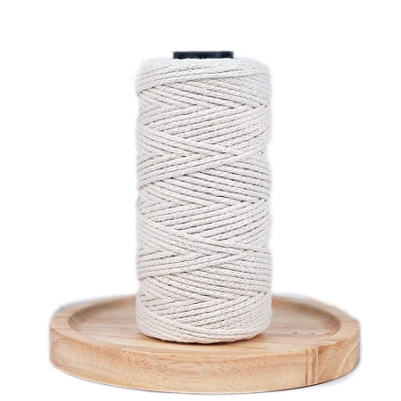 2-Ply Round Cotton Cord PW-WGBD45B-12-1