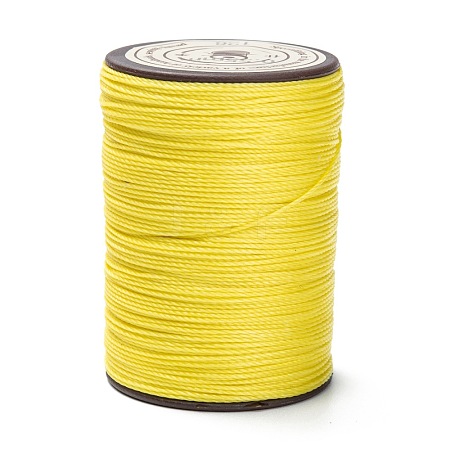 Round Waxed Polyester Thread String YC-D004-02C-126-1