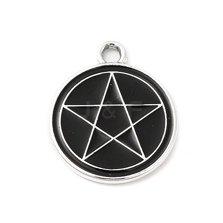 Alloy Enamel Pendants ENAM-I053-D05-1