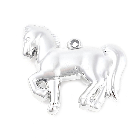 Plating Acrylic Big Pendants PACR-Z001-01S-1