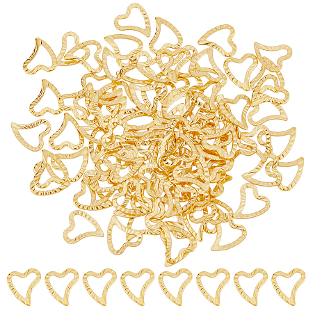 100Pcs 304 Stainless Steel Linking Rings STAS-DC0015-20-1