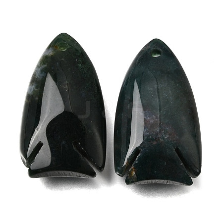 Natural Indian Agate Pendants GG-CBA6D08-B08-1