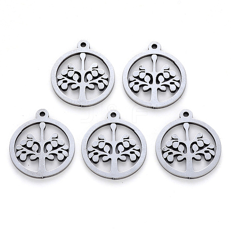 304 Stainless Steel Pendants X-STAS-N092-05-1