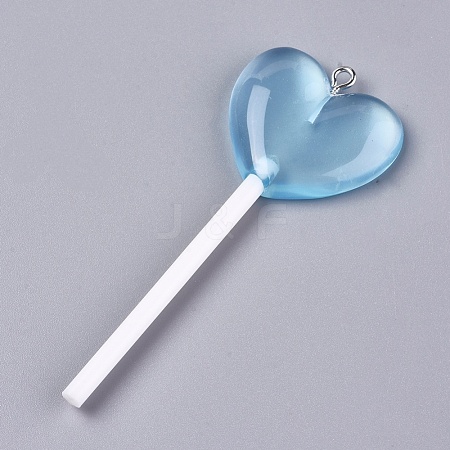 Resin Big Pendants RESI-L030-B01-1