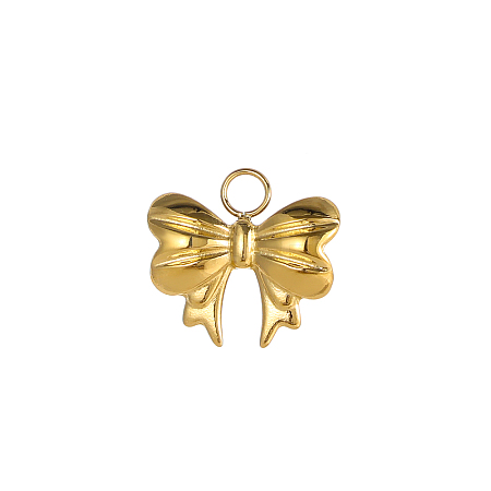 304 Stainless Steel Pendants STAS-OY002-54G-1