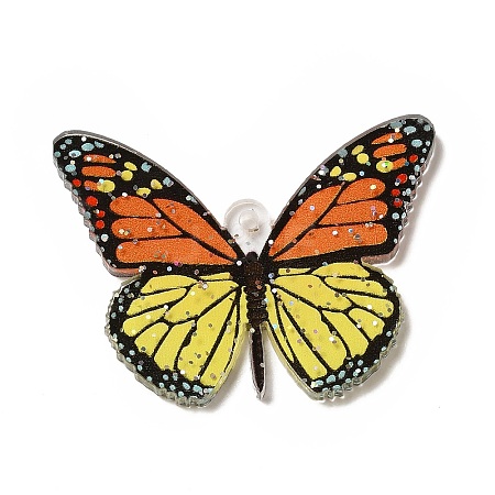 Printed Acrylic Pendants MACR-G059-15B-1
