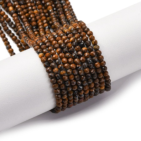 Natural Tiger Iron Beads Strands G-RM250104-B5-1