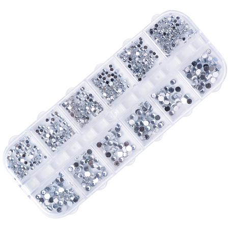 Acrylic Rhinestones Cabochons MRMJ-Q089-018-1