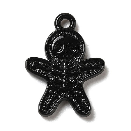 Baking Paint Alloy Pendants FIND-Z006-10A-1