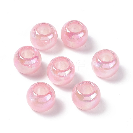 Opaque Acrylic Beads OACR-C008-01A-1