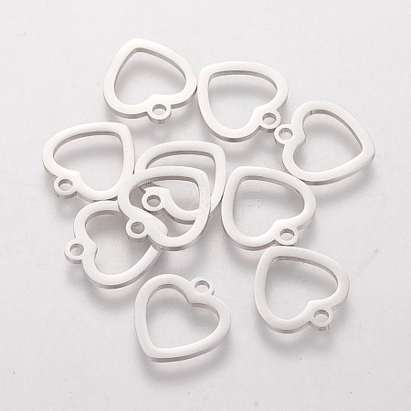 Tarnish Resistant 304 Stainless Steel Charms STAS-Q201-T168-1