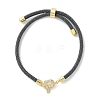 Adjustable Nylon Cord Bracelets BJEW-C096-01G-16-4