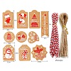 Christmas Theme Kraft Paper Tags X1-CDIS-H003-02-1