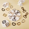 24Pcs 12 Style Iron D Rings FIND-SZ0002-25-4