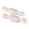 Printed Opaque Acrylic Beads OACR-B054-01A-2