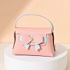 Foldable Imitation Leather Wedding Bowknot Candy Bags CON-WH0087-93A-1