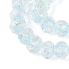 Handmade Foil Lampwork Beads Strands FOIL-T008-09D-3