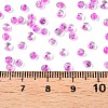 8/0 Inside Colours Transparent Glass Seed Beads SEED-T007-06J-4