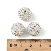 Pave Disco Ball Beads RB-Q195-14mm-AB-2