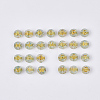 Plating Transparent Acrylic Beads TACR-T008-01A-2
