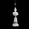 Natural Jadeite Pendant Decorations G-H306-04B-1