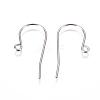 Tarnish Resistant 304 Stainless Steel Earring Hooks STAS-F227-29-P-2