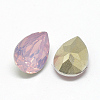 Pointed Back Resin Rhinestone Cabochons RESI-T014-13x18mm-A10-2