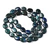 Natural Chrysocolla and Lapis Lazuli Beads Strands G-N330-031-2