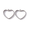 Non-Tarnish 201 Stainless Steel Pendants STAS-G291-07P-1