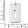304 Stainless Steel Pendants STAS-M115-01P-I-3