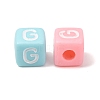 Opaque Acrylic European Beads AC-CBA7A73-01G-2