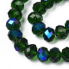 Electroplate Glass Beads Strands LS-EGLA-A034-T8mm-L27-2