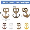 Tibetan Style Alloy Hook Clasps TIBEP-FH0001-03-NR-2