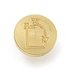 Wax Seal Brass Stamp Head AJEW-G056-01C-2