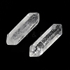 Natural Quartz Crystal Double Terminated Pointed Beads G-G012-25-3