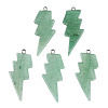 Natural Green Aventurine Pendants G-N332-53-A18-2