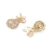 Brass Micro Pave Cubic Zirconia Pendants KK-L256-16G-2