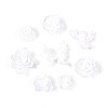 Luminous Flower Resin Cabochons CRES-T025-10A-4