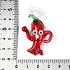 Handmade Lampwork Cartoon Pepper Chef Display Decorations LAMP-T025-13C-3