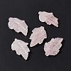 Natural Rose Quartz Pendants G-I336-01-30-4