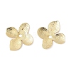 Brass Bead Caps KK-V015-02G-01-1