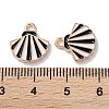 Alloy Enamel Pendants ENAM-O001-02A-G-3
