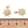 SHEGRACE Brass Clear Cubic Zirconia Pendants XGRQ3K123-534G-3