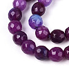 Dyed Natural White Jade Beads Strands X-G-T139-6mm-60-15-3